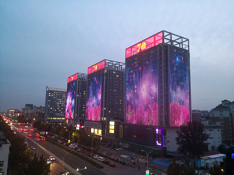 LED網(wǎng)格屏多少錢一個平方，安裝要注意哪些方面