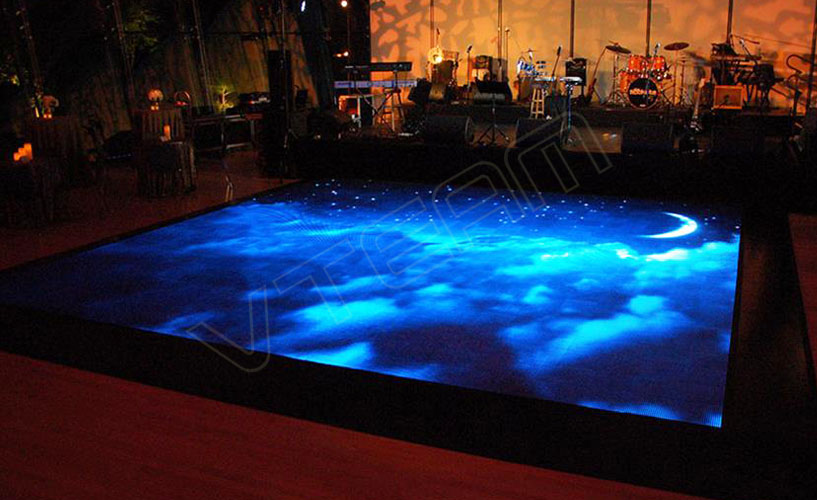 美國達(dá)拉斯LED舞池 地磚屏iMagic-P10項目