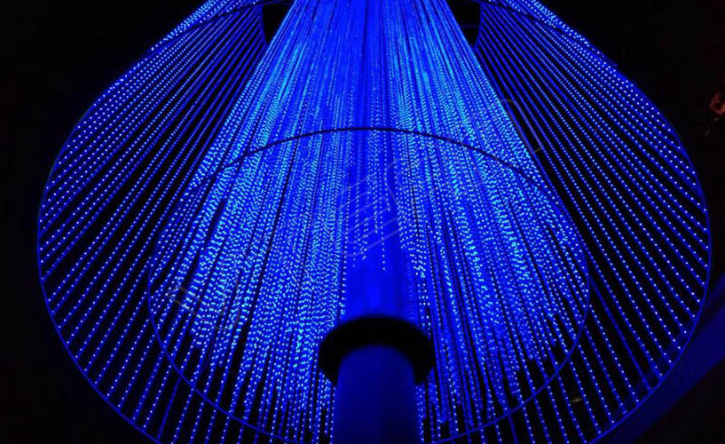 漢邦66廣場(chǎng) 3D水晶柱 EcoDot-P100