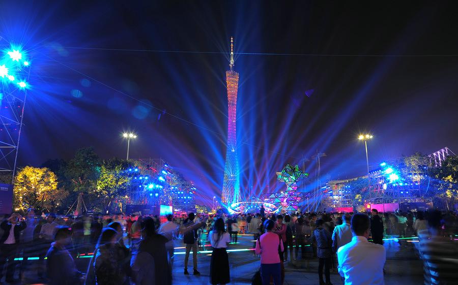 led透明屏如何打造亞洲跨國夜游盛宴