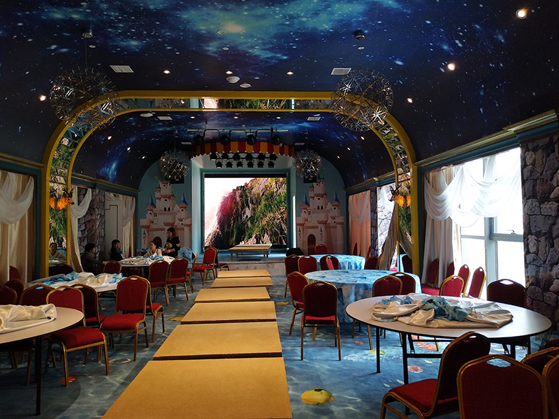 安徽安慶酒店全彩LED顯示屏項目