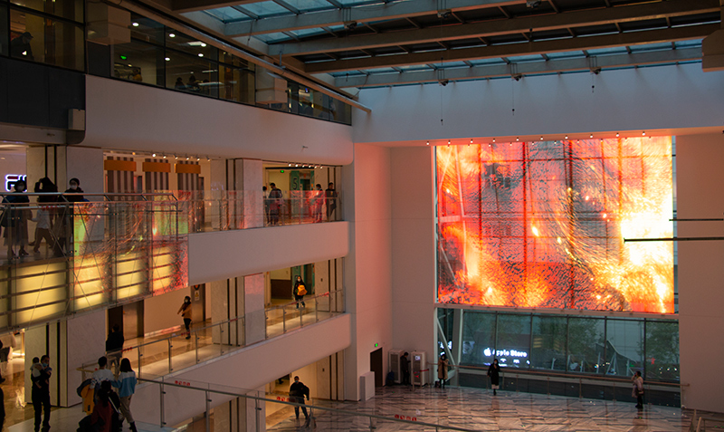 LED透明屏應用場景讓你無法想象！