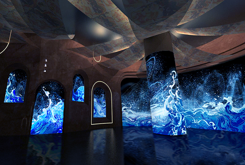 洛陽大河薈數(shù)字化博物館LED透明屏項(xiàng)目